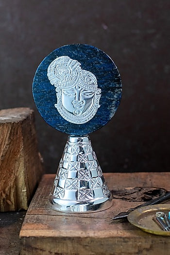 Blue Sodalite Lord Shreenathji Idol