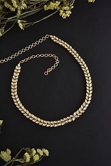 Gold Finish Kundan Polki Kamarband