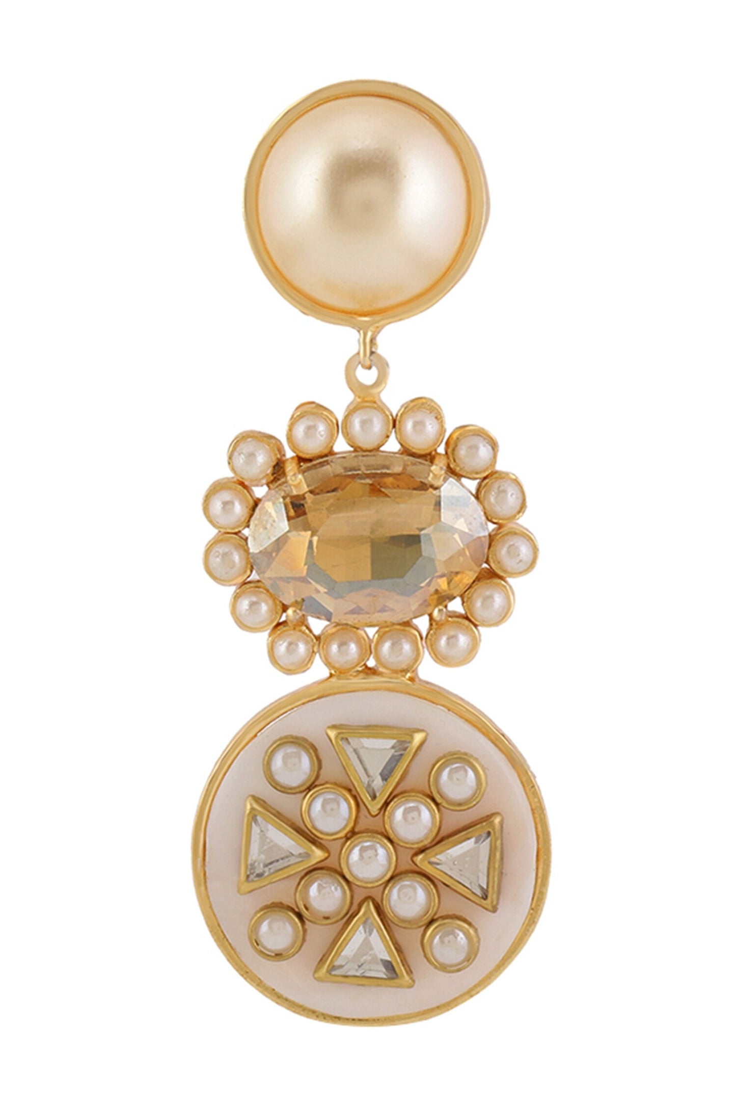 Sanah Embellished Dangler Earrings 