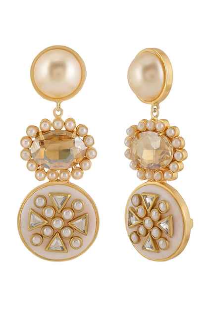 Sanah Embellished Dangler Earrings 