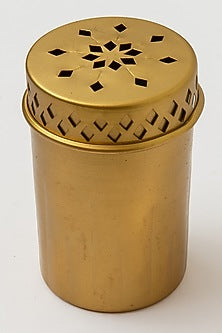 Gold Shimmering Candle Holder