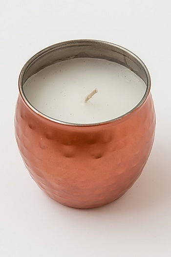 Copper Shimmering Candle Holder