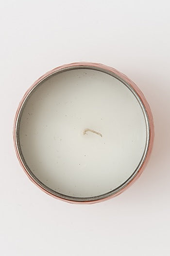 Copper Shimmering Candle Holder