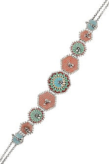 Oxidised Silver Finish Ghungroo Choker Necklace