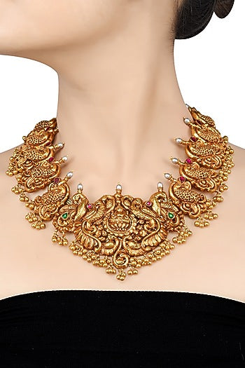 Gold Plated Collar Necklace
