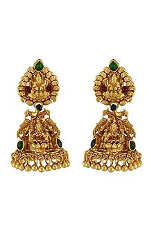 Gold Plated Dangler Earrings