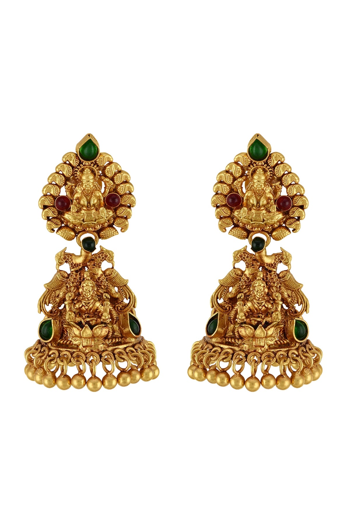 Gold Plated Dangler Earrings