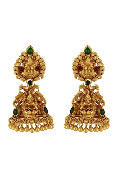 Gold Plated Dangler Earrings