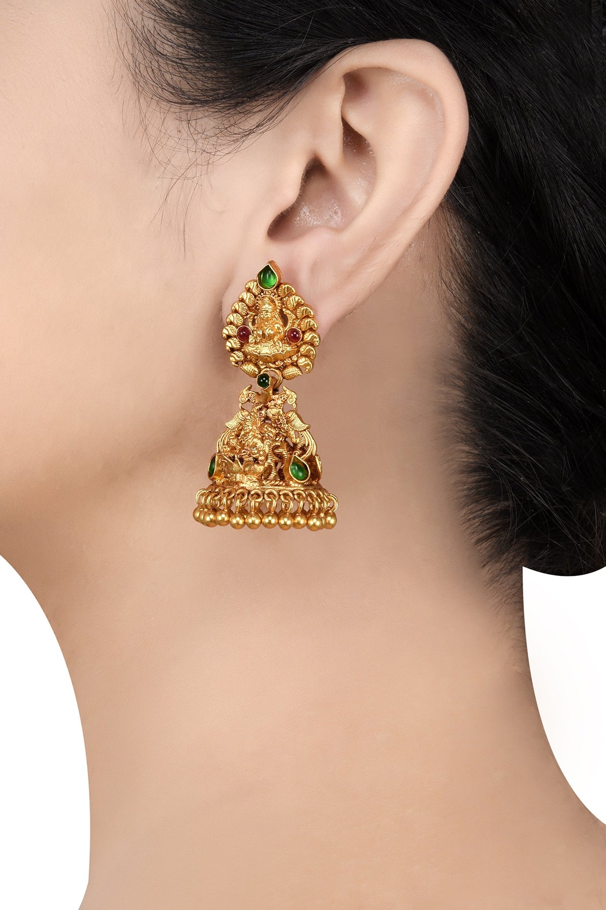 Gold Plated Dangler Earrings