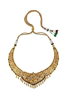 Gold Plated Glass Necklace
