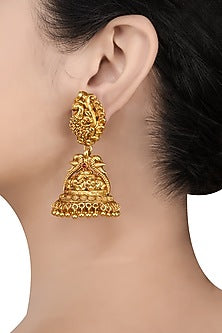 Gold Plated Dangler Earrings