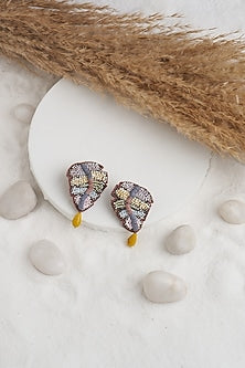 Multi-Colored Beaded Earrings