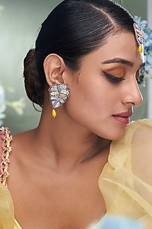Multi-Colored Beaded Earrings