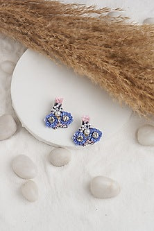 Lavender Sequins Earrings