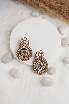 Multi-Colored Sequins Dangler Earrings