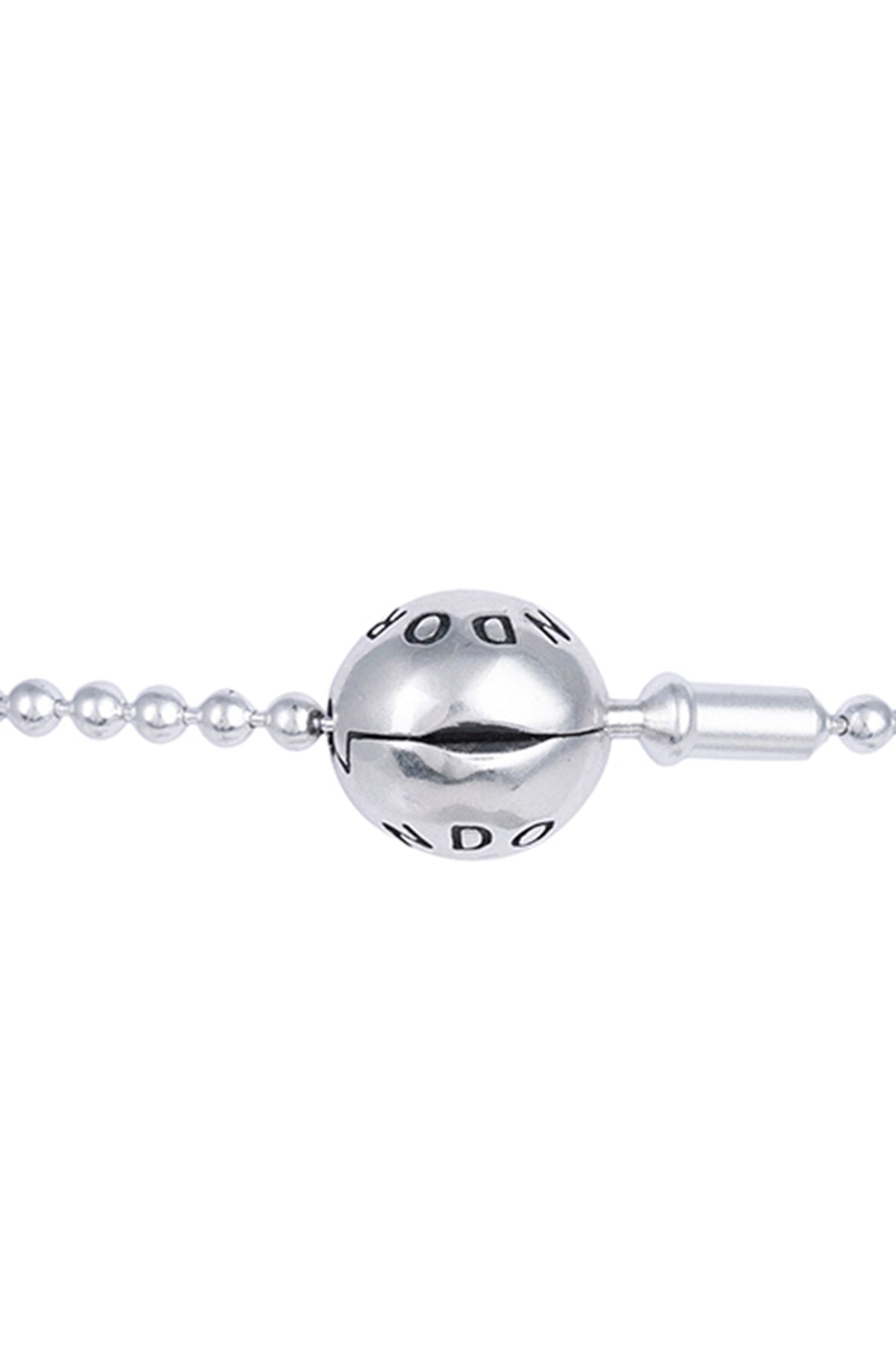 White Finish CZ Bracelet In Sterling Silver