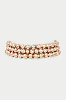 Gold Finish Shell Pearl Choker Necklace