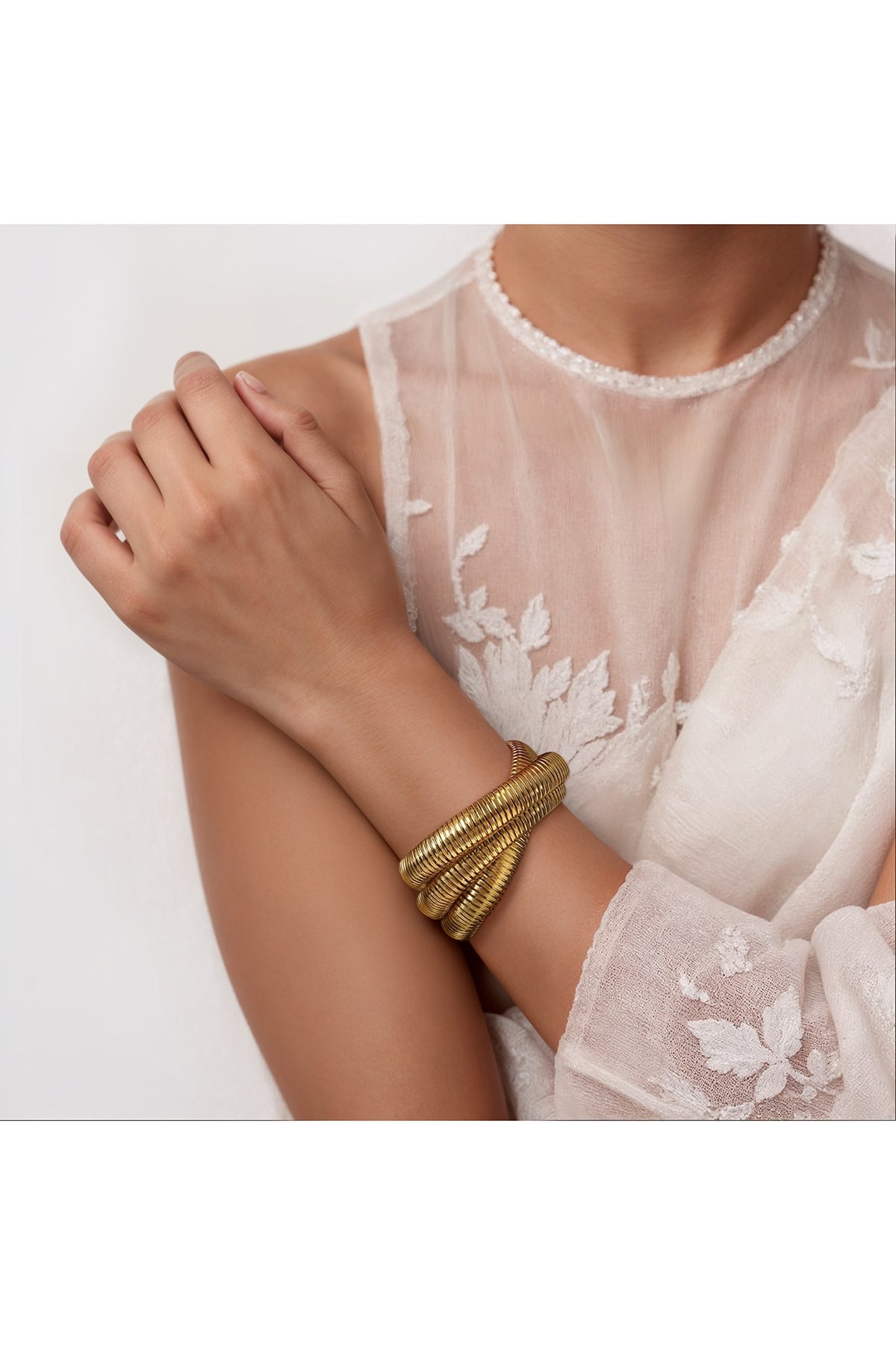 Gold Finish Tarnish Free Bracelet