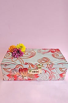 Multi-Colored Wooden Bangle Box