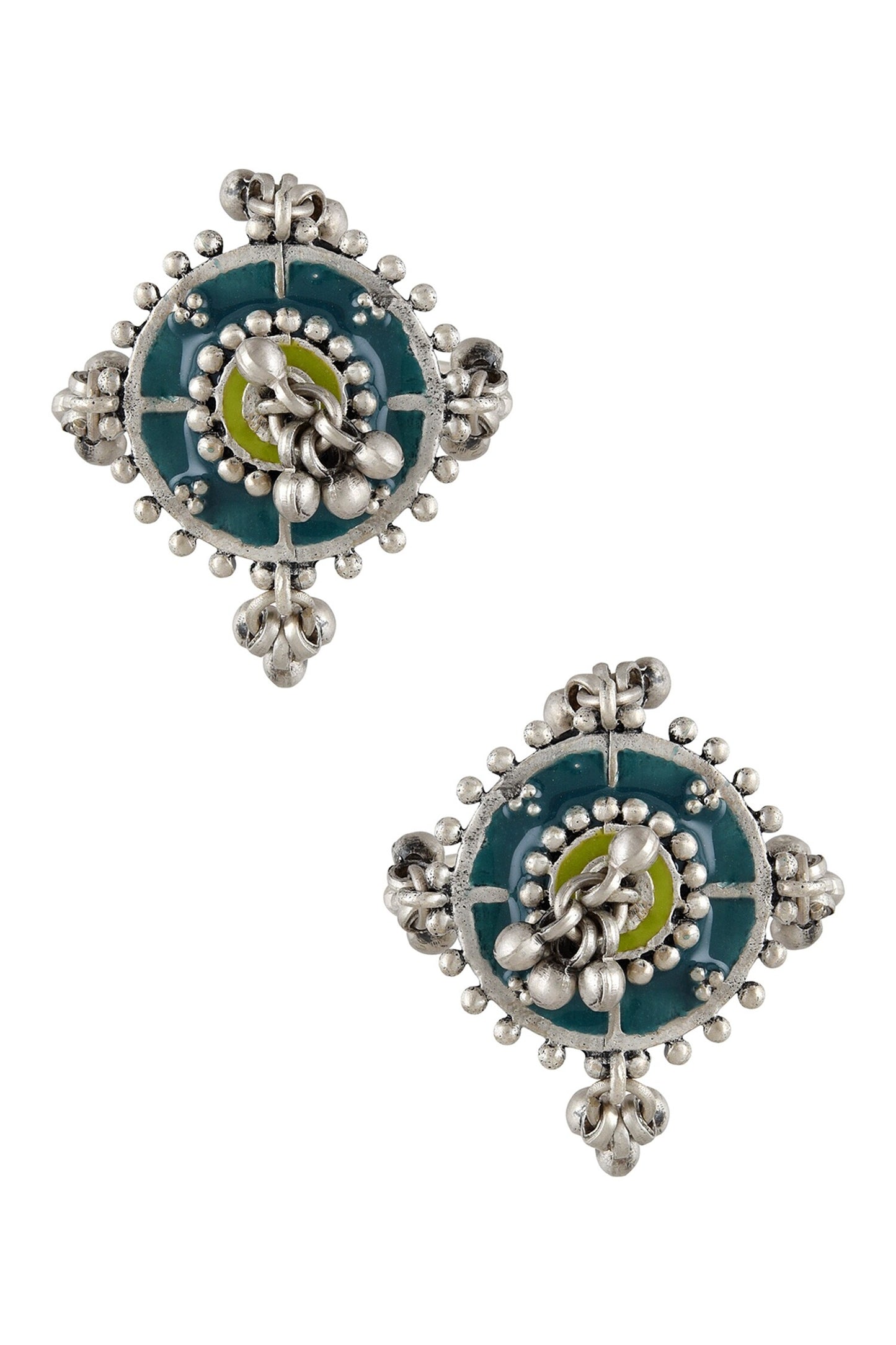 Rangoli Ghungroo Toe Ring - Single Pc 