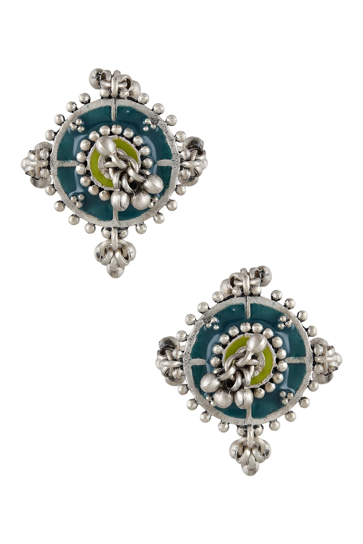 Rangoli Ghungroo Toe Ring - Single Pc 
