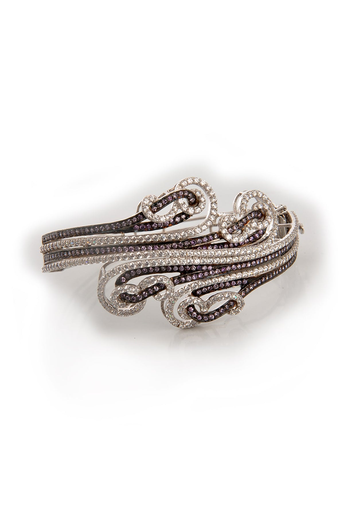 White Finish Cubic Zirconia Bracelet