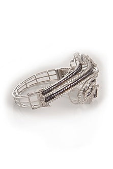 White Finish Cubic Zirconia Bracelet
