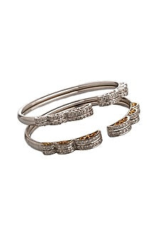 White Finish Cubic Zirconia Bracelet
