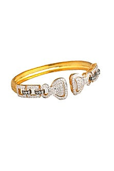 White Finish Cubic Zirconia Bracelet