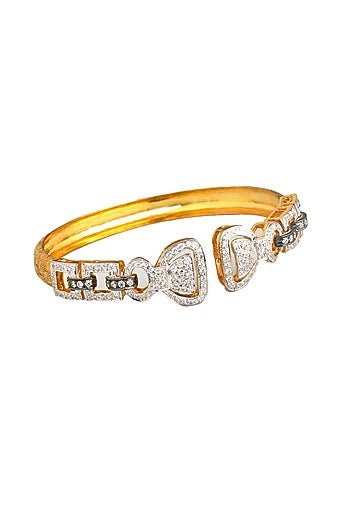 White Finish Cubic Zirconia Bracelet