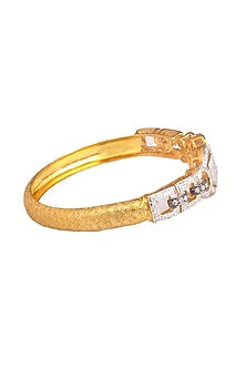 White Finish Cubic Zirconia Bracelet