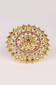 Gold Plated Zircon Ring