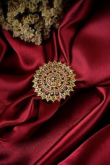 Gold Plated Zircon Ring