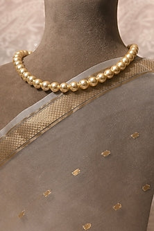 Gold Pearl Necklace