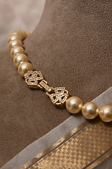 Gold Pearl Necklace