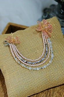 Tangerine Floral Earrings