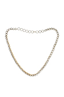 Gold Finish Jadau Necklace