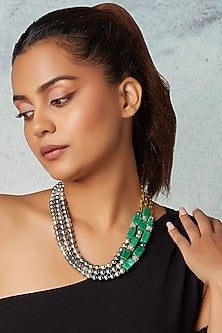 Green Aventurine Layered Necklace