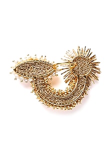 Gold Plated Beads & Pearl Ring