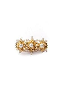 Gold Plated Pearl Ring