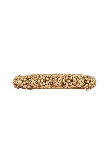 Gold Finish Ghoogri Bangles (Set of 2)