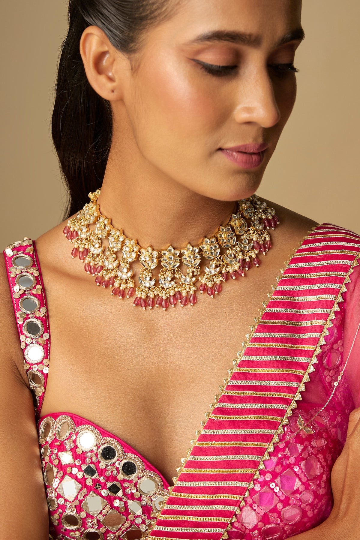 Gold Finish Necklace