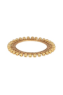 Gold Finish Bali Pacheli Bangle