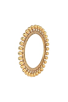 Gold Finish Bali Pacheli Bangle