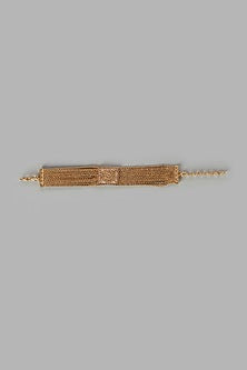 Gold Finish Temple Bracelet