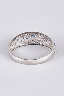 White Finish Zircon Kada