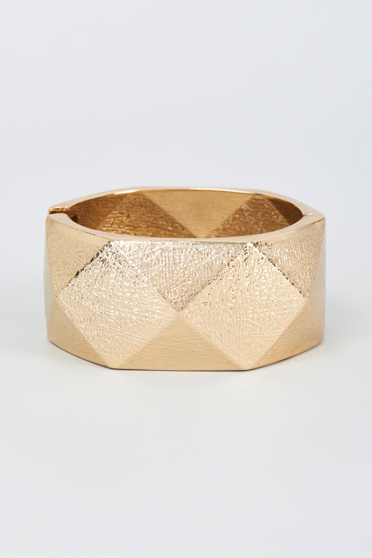 Rose Gold Finish Zircon Bangle