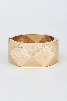 Rose Gold Finish Zircon Bangle