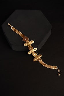 Gold Plated Zircon Bracelet