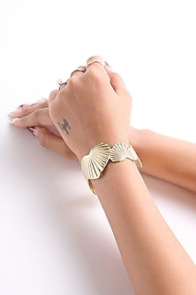 Gold Finish Heart Necklace